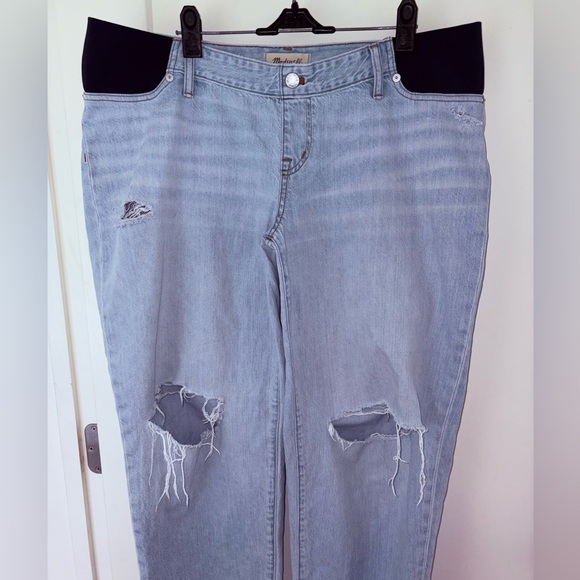 Madewell the Maternity slouchy boyjean sz 31 EUC - Picture 2 of 9